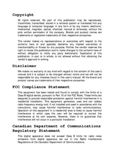 PX845G Motherboard User Manual - cover page