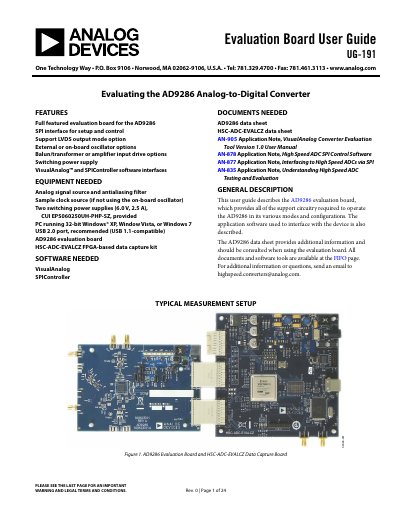 ANALOG DEVICES UG-191 handbook 