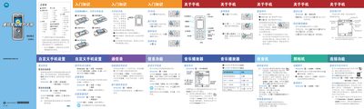Motorola W362 CDMA Mobile Phone User Manual - cover page