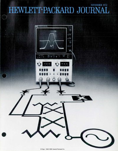 HP 8755A Frequency‑Response Measuring System Product Leaflet - cover page