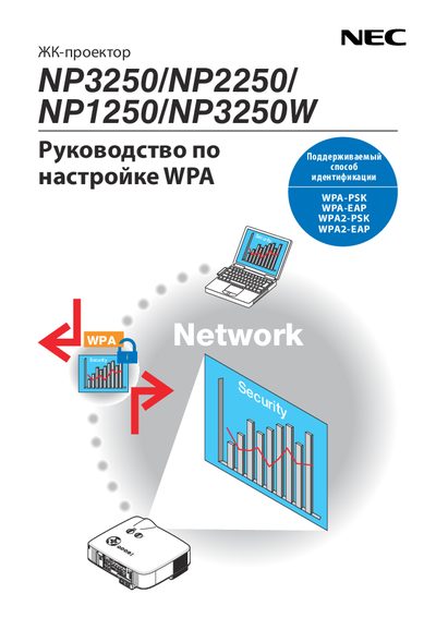 NEC NP3250/NP2250/NP1250/NP3250W Manual(9) - cover page