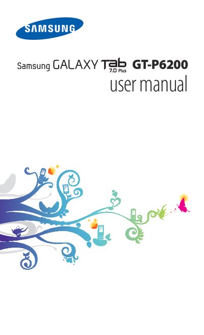 Samsung Galaxy Tab GT-P6200 User Manual