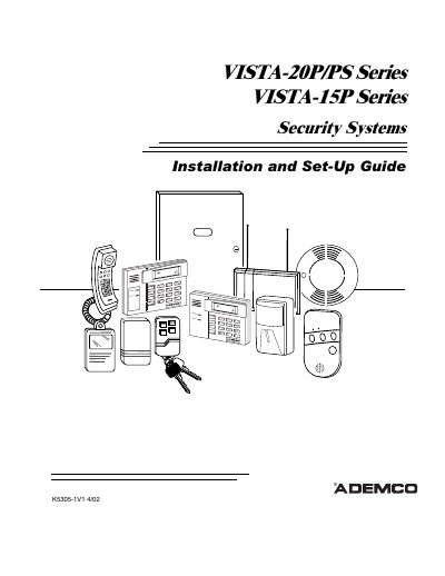 KOPPEL K5305-1V1 Security System Control Panel User Manual cover