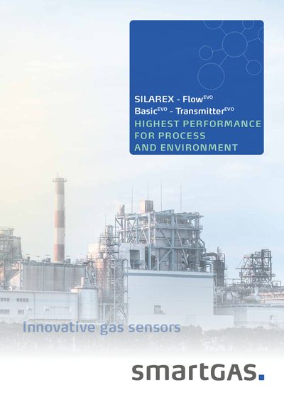smartGAS SILAREX FlowEVO BasicEVO Gas Sensor Datasheet - cover page