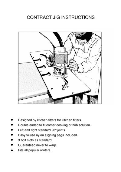 Contract Jig User Manual - cover page