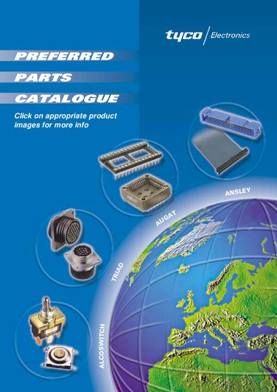Tyco Preferred Parts Catalogue - cover page