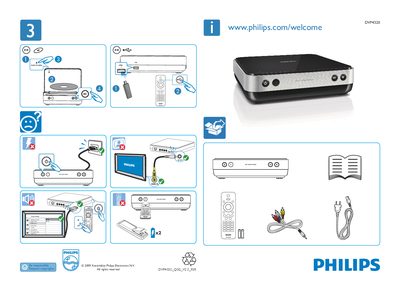 PHILIPS DVP4320 quick Manual - cover page
