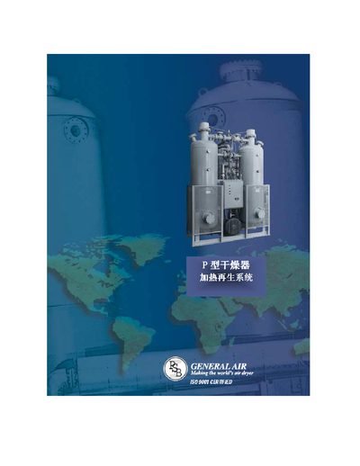 MABERS P Type Air Dryer Manual - cover page
