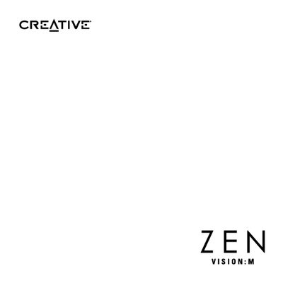 Creative ZEN Vision:M Player User Manual - cover page