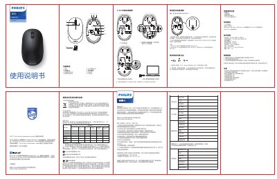 Philips SPK7407B4000 Mouse User Manual - cover page
