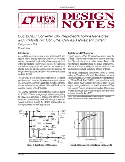 LINEAR dn359f handbook - cover page