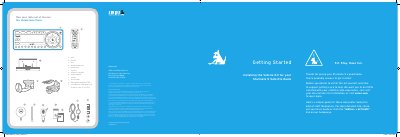 SIRIUS Starmate 5 Satellite Radio Installation Guide - cover page