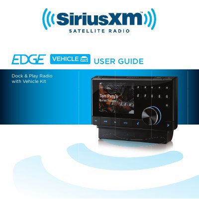 SiriusXM Edge with Vehicle Kit User Guide - cover page