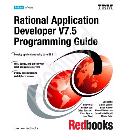 IBM Rational Application Developer V7.5 Programming Guide