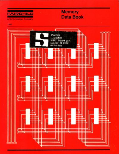 Fairchild Memory and High Speed Logic Data Book - cover page