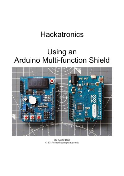 Arduino Multi-function Shield User Manual - cover page