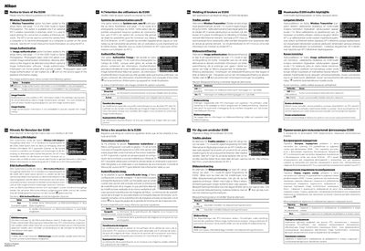 Nikon D200 Notice to Users - cover page