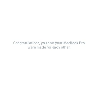 Apple MacBook Pro (13-inch 2010) User Guide - cover page