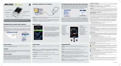Archos 24 Vision User Manual - cover page