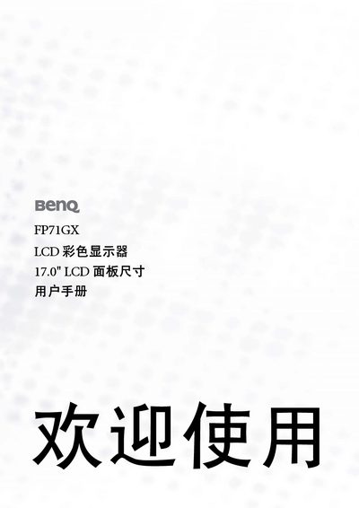 BenQ FP71GX LCD color display 17.0