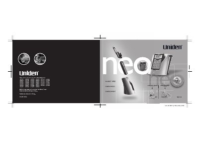 Uniden TRU C46 Cordless Telephone User Manual - cover page