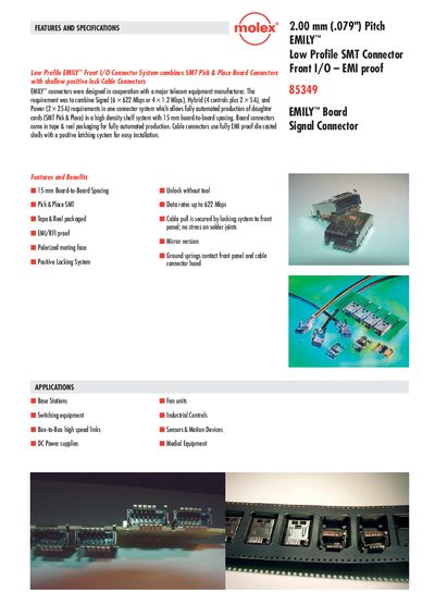 molex 2.00 mm (.079