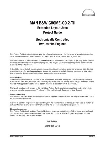 MAN B&W G80ME-C9.2 Tier II Project Guide