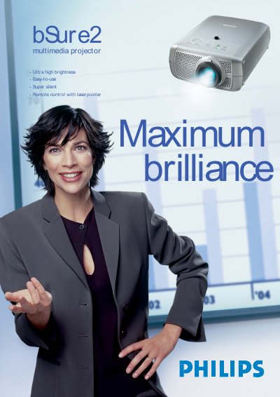 Philips bSure2 Multimedia Projector User Manual - cover page