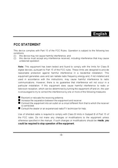 Digital Video Camera User Manual - cover page