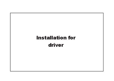 Traveler SX-3307 Installation Guide - cover page