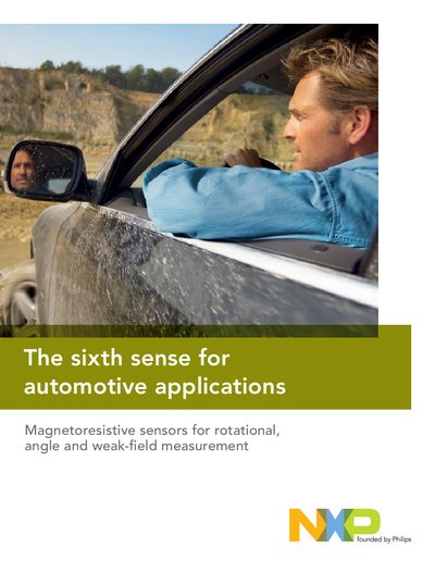 NXP KMI Series Magnetoresistive Sensors Product Leaflet - cover page