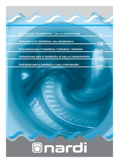 SM2460 Washing Machine User Manual - cover page