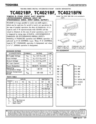 TOSHIBA TC4021BP TC4021BF TC4021BFN handbook(1)(1) - cover page