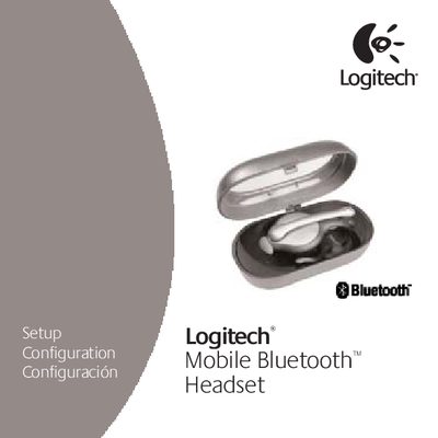 Logitech HS01 Mobile Bluetooth Headset User Manual - cover page