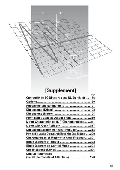 Panasonic MINAS A4P Servo System EC Directives and UL Standards Manual - cover page