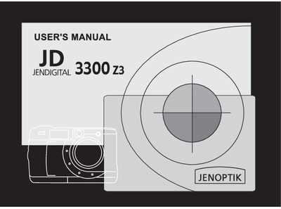 Jenoptik JD3300 Z3 Digital Camera User Manual - cover page