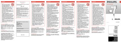 Philips HP 4376 / HP 4378 Hair Dryer User Manual - cover page