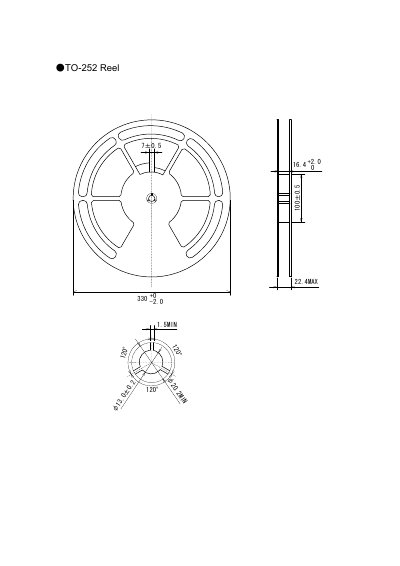TOREX TO-252 Reel Manual - cover page