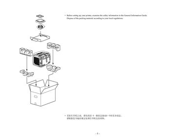 PagePro 1300W Printer Installation Guide - cover page