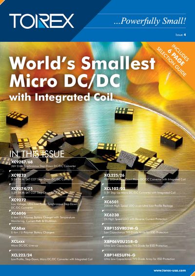 Torex XC9267/68 DC/DC Converter Datasheet - cover page