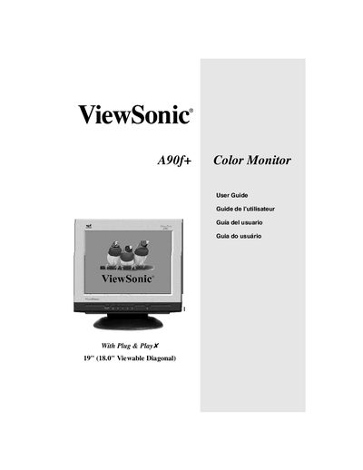 ViewSonic A90f+ User Guide - cover page