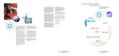 Agilent Flexible Support Services for Chemical Analysis Instruments - cover page