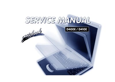 Clevo D400E/D410E Service Manual