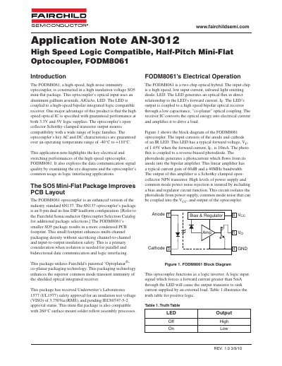 FAIRCHILD AN-3012 Manual - cover page