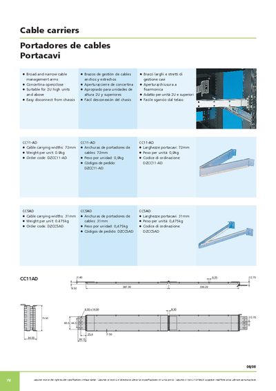Accuride Cable Carriers Handbook - cover page