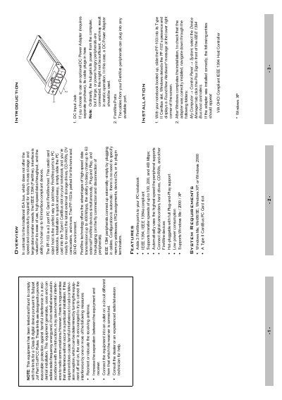 PF-103 User Manual - cover page