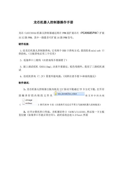 Loongson LSIC300A Robot Controller User Manual - cover page
