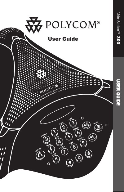 Polycom VoiceStation 300 User Guide - cover page