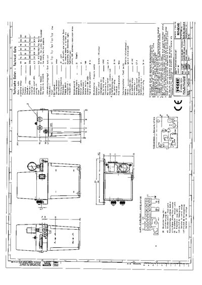 VOGEL-Zwichnung technology data(German) - cover page