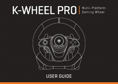 Krom K-Wheel Pro Racing Wheel User Manual - cover page